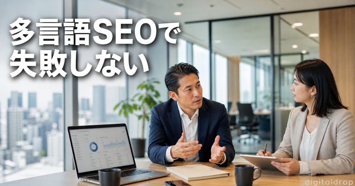 多言語SEOで失敗しない｜URL構造・hreflang・現地化の実践手法