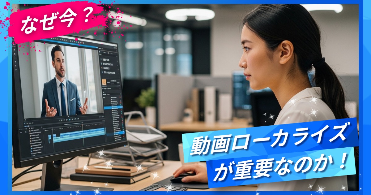 BtoB動画ローカライズが拓く日本の信頼戦略|ゼロクリック時代に響く導入事例の作り方