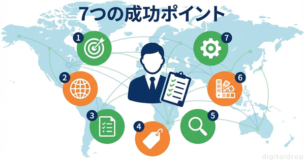 海外向けホームページ制作で失敗しない7つのポイント